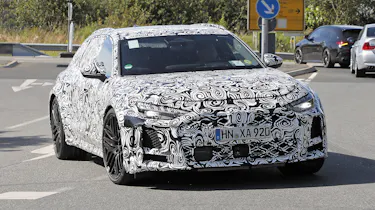 Audi RS 7 Avant (camouflaged) - front cornering