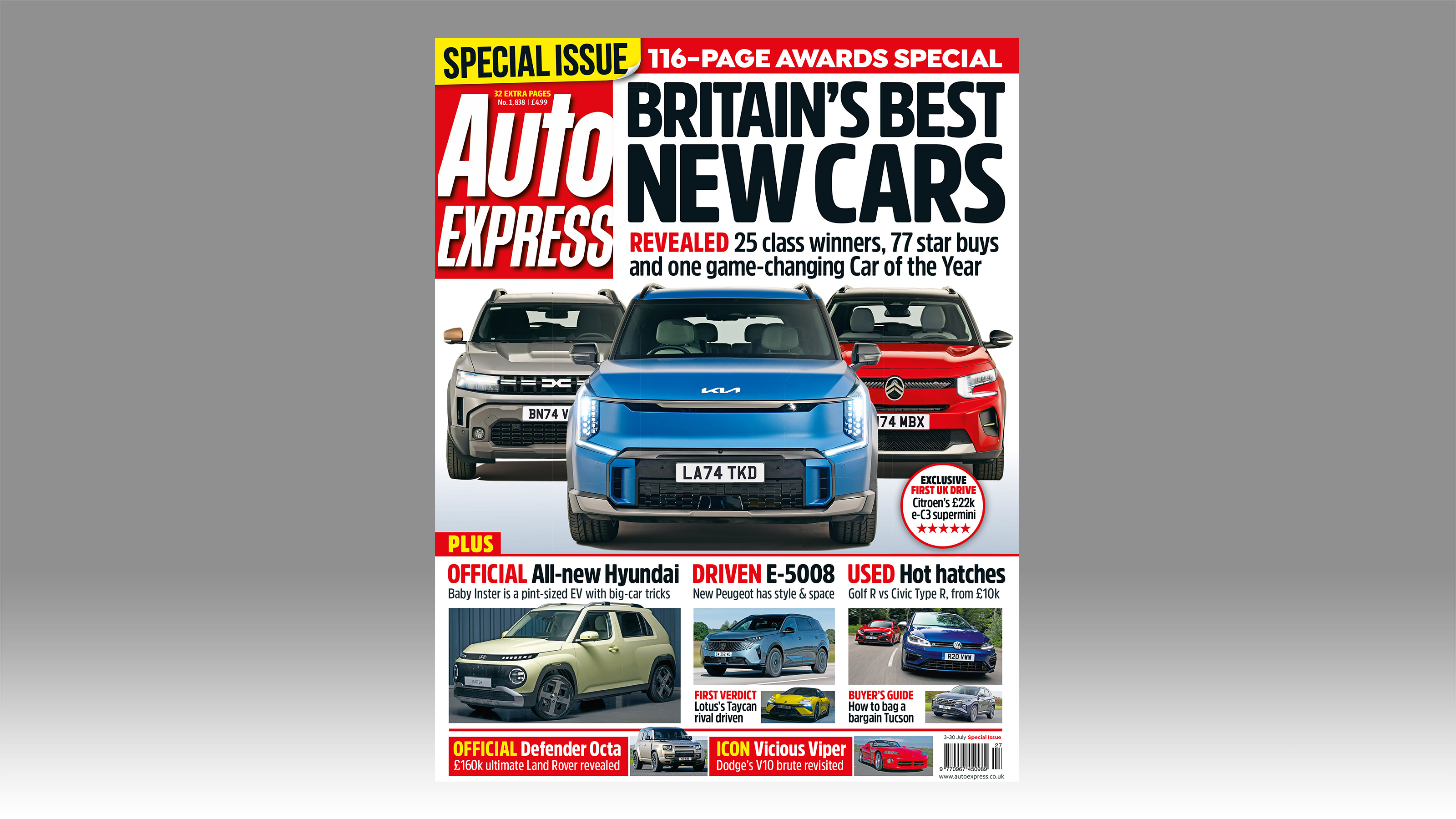 Auto Express Issue 1,838