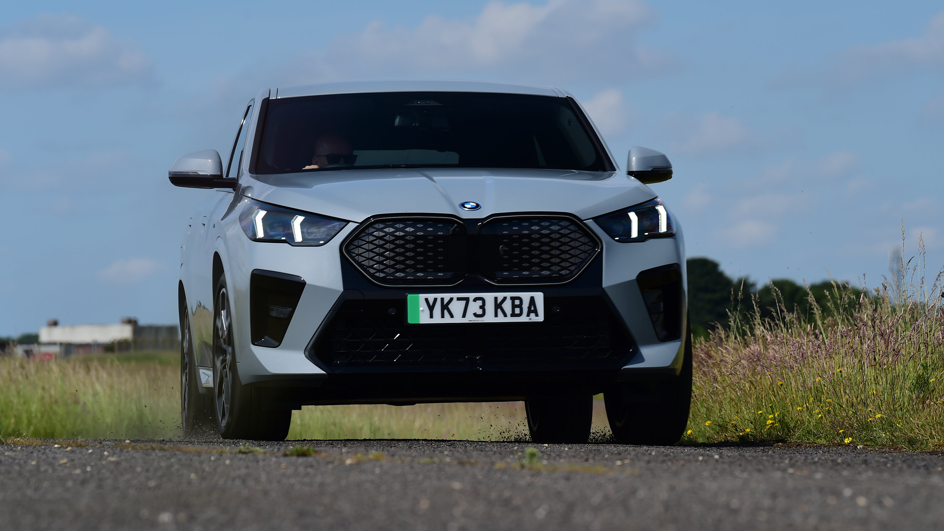 BMW iX2 - front cornering