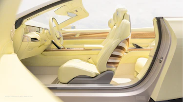 Cadillac Sollei concept - front interior