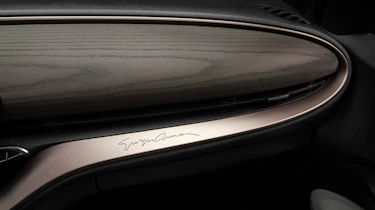 Fiat 500e Giorgio Armani - dashboard