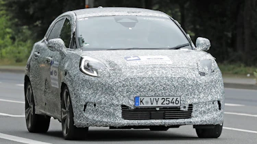 Ford Puma Gen-E spy shot - front tracking