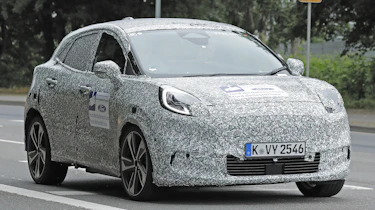 Ford Puma Gen-E spy shot - front 3/4