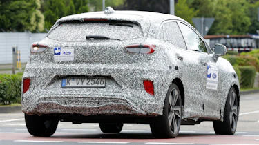Ford Puma Gen-E spy shot - rear 3/4