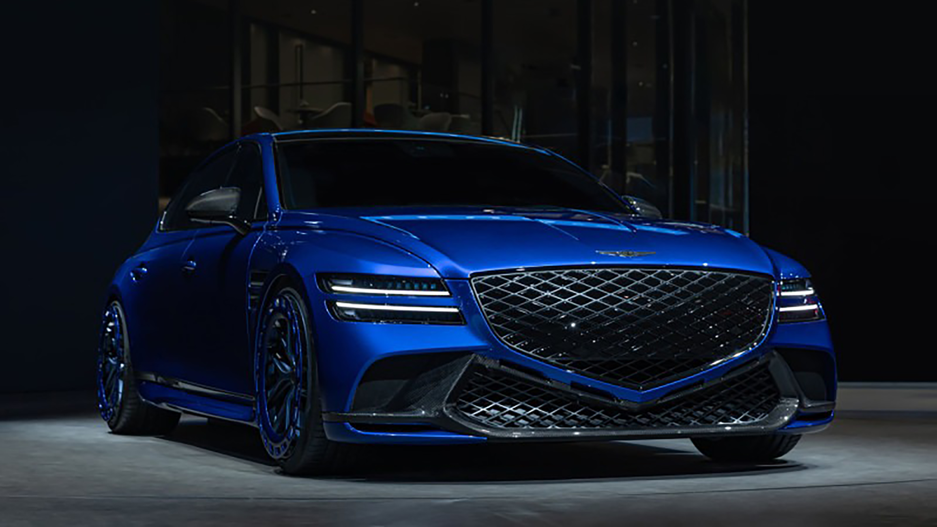 Genesis G80 EV Magma