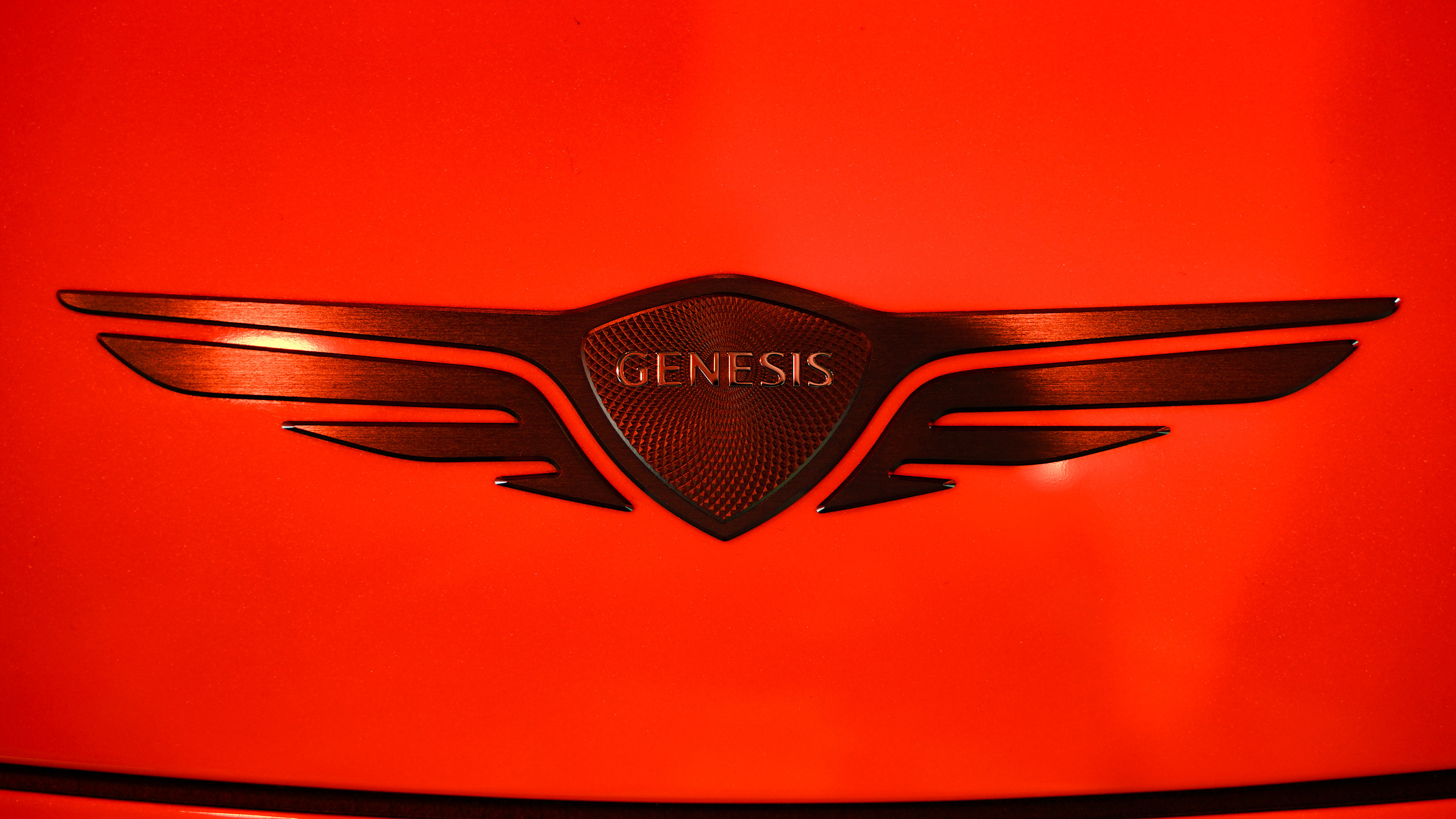 Genesis GV60 Magma Concept at Goodwood FOS - badge