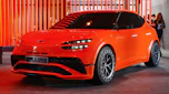 Genesis GV60 Magma Concept at Goodwood FOS - front 3/4