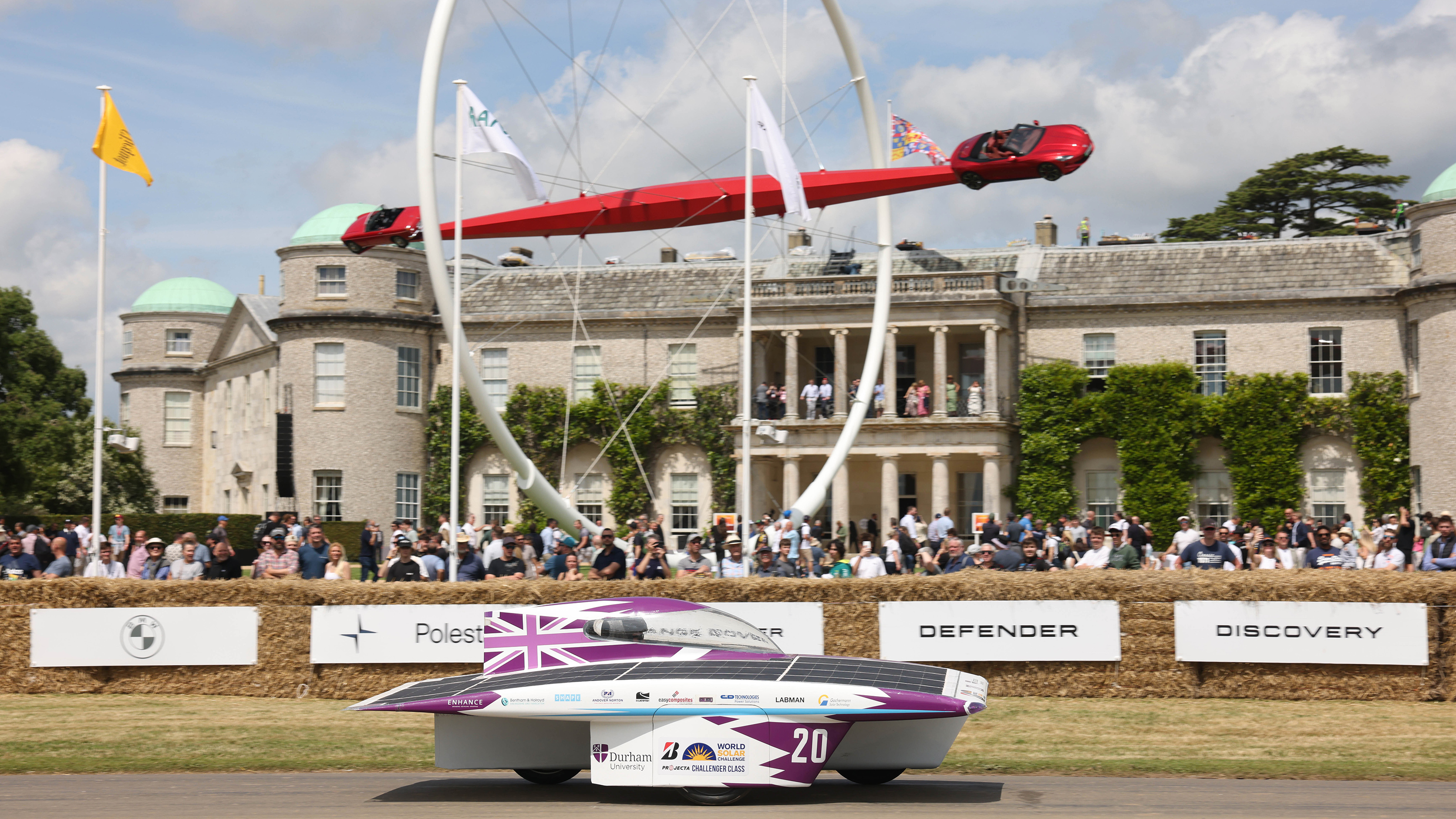 Goodwood Festival of Speed 2024 - MG sculpture