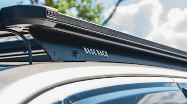 Muddied Isuzu D-Max Mudmaster - roof bars