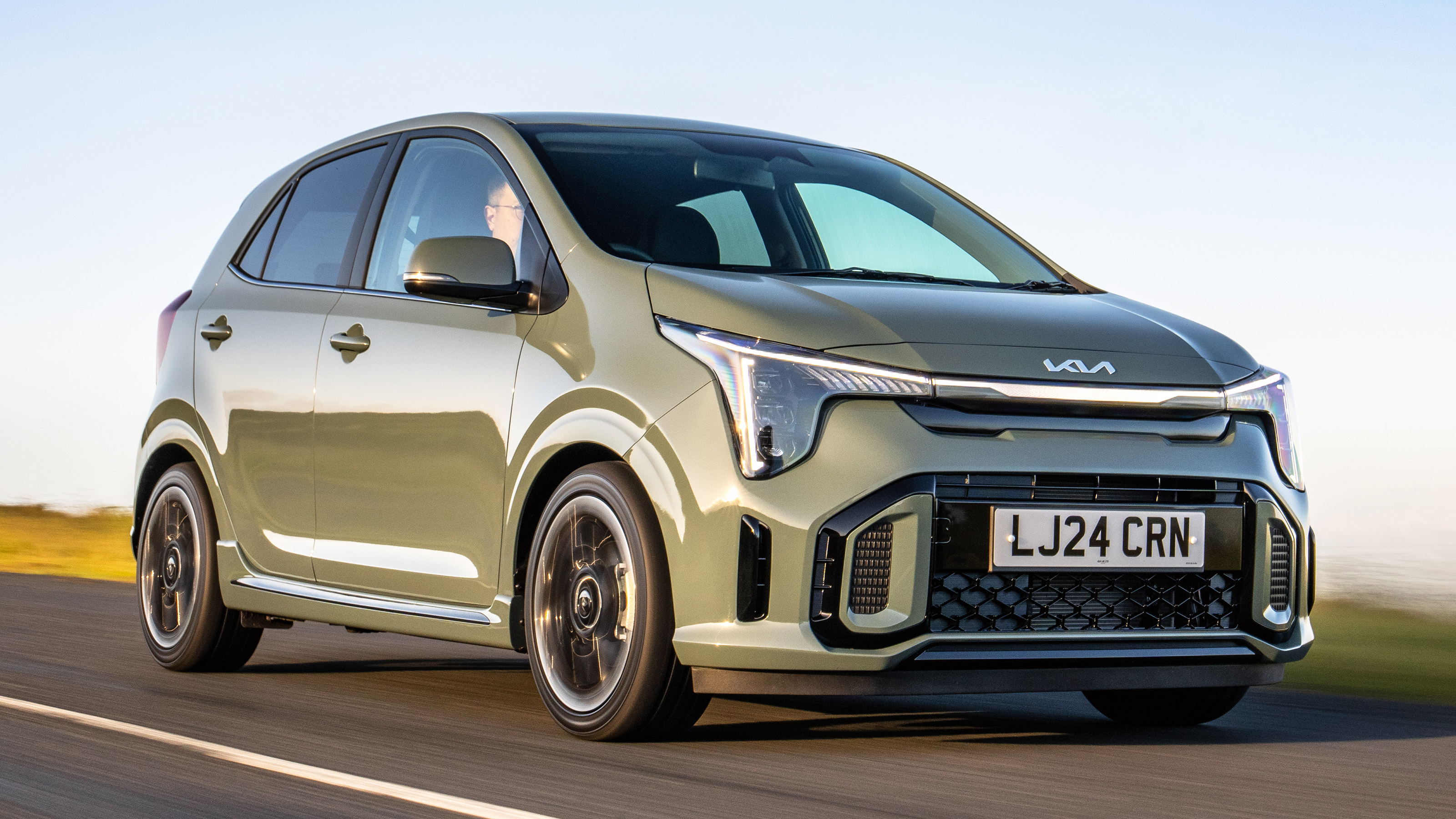 Kia Picanto facelift UK - front