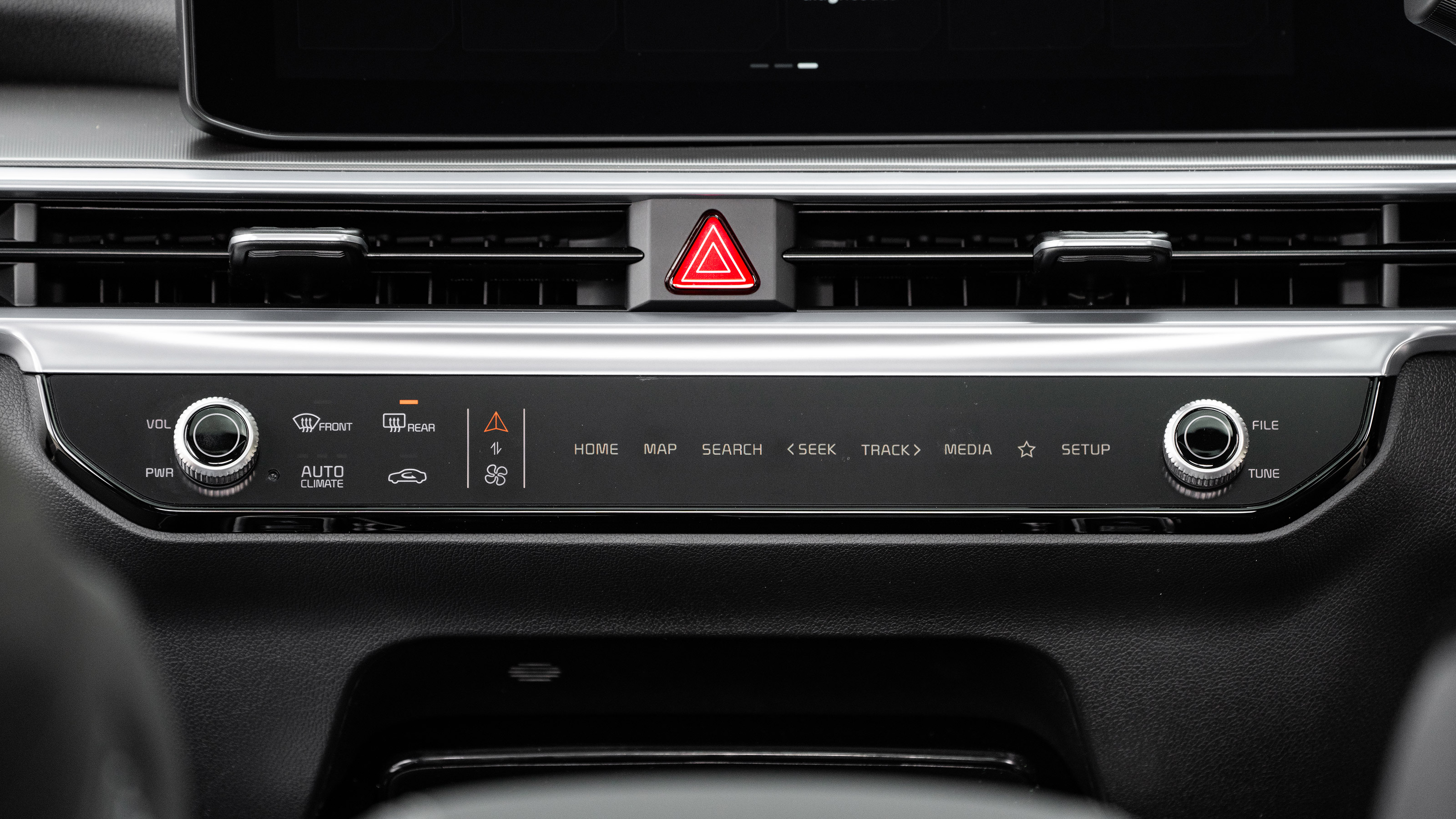 Kia Sorento Hybrid - centre console