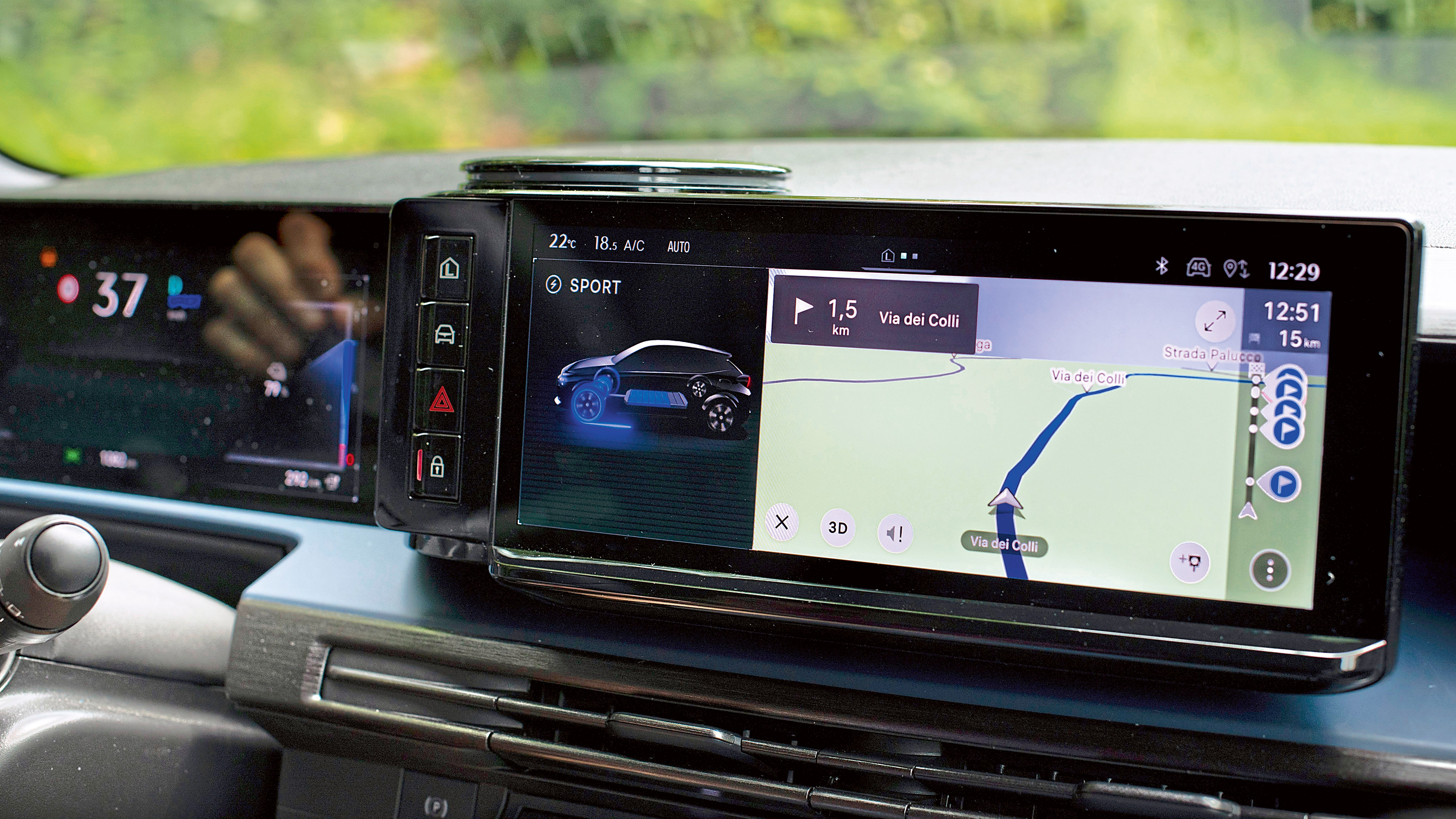 Lancia Ypsilon - screen