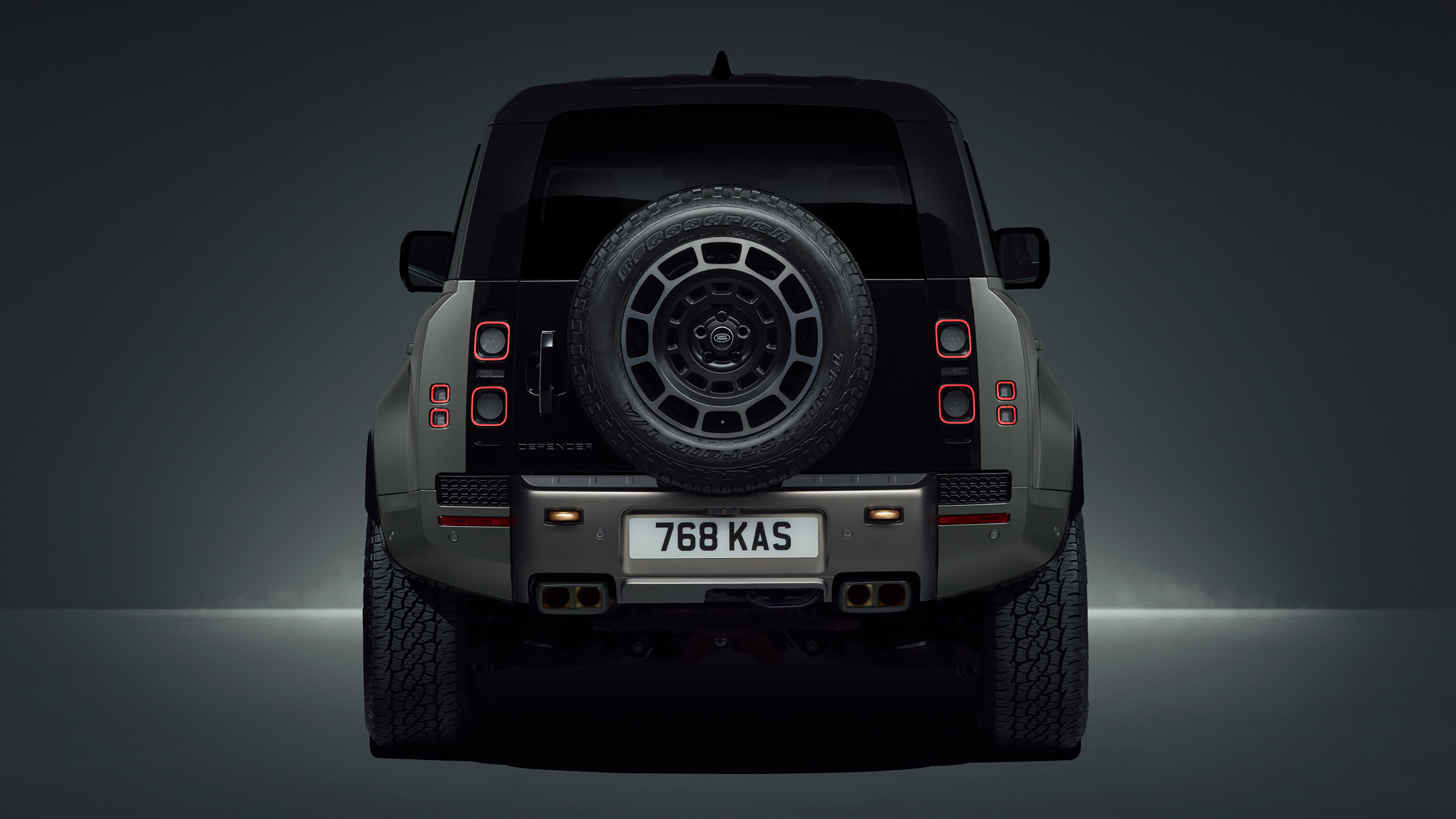 Land Rover Defender Octa - full rear studio