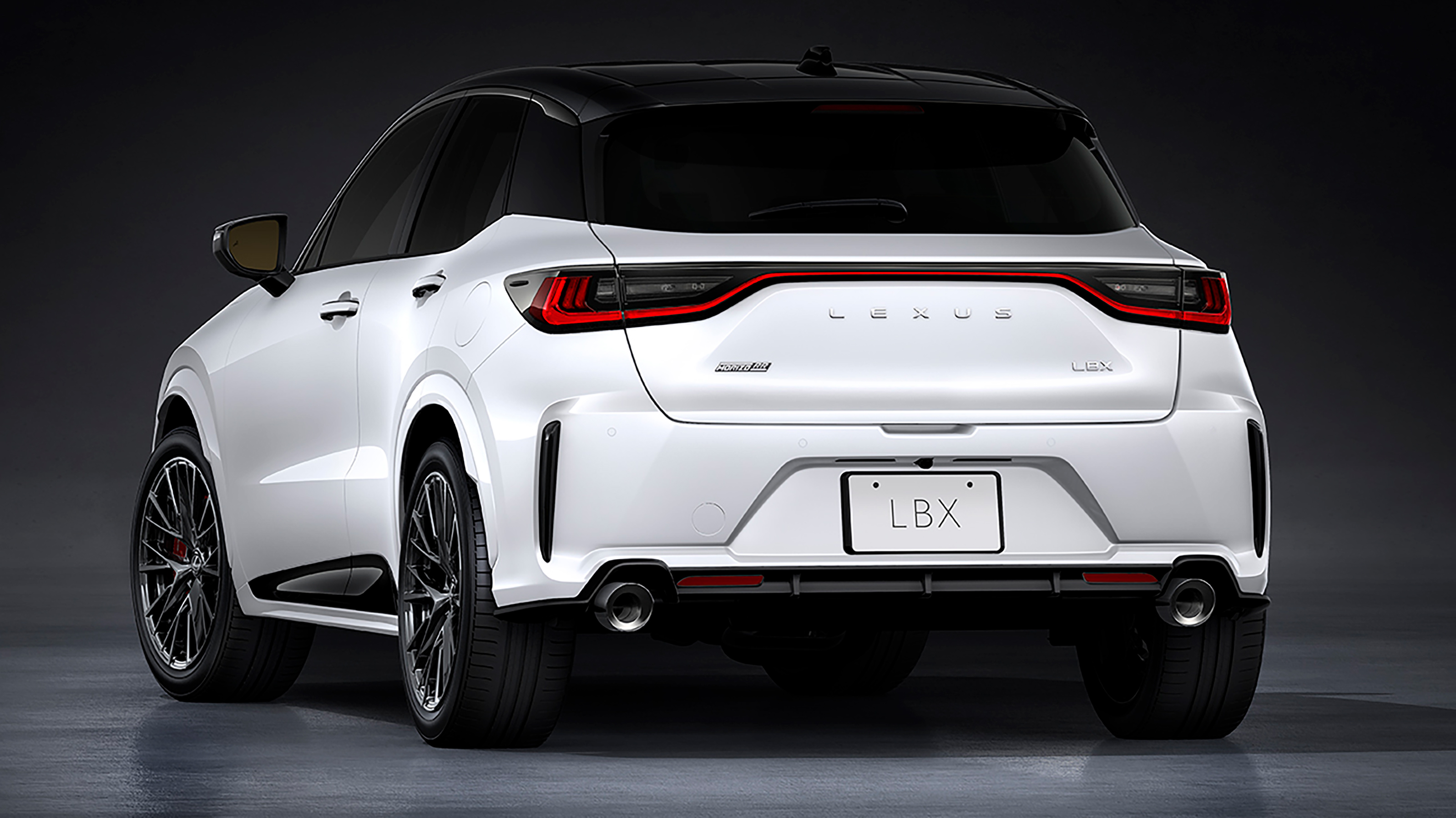 Lexus LBX Morizo RR - static rear 3/4