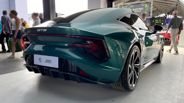 MG Cyber GT Concept on display at 2024 Goodwood Festival of Speed - rear static