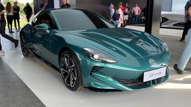 MG Cyber GT Concept on display at 2024 Goodwood Festival of Speed - front static