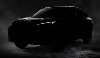2024 MG HS (silhouette) - front 3/4