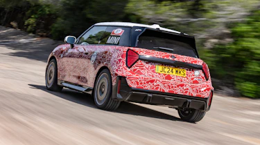 MINI John Cooper Works E PROtotype - rear tracking