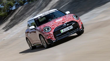 MINI John Cooper Works E PROtotype - front action
