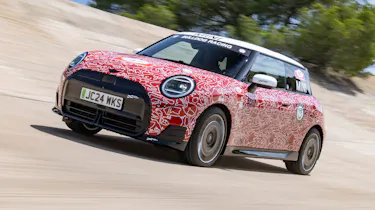 MINI John Cooper Works E PROtotype - front tracking