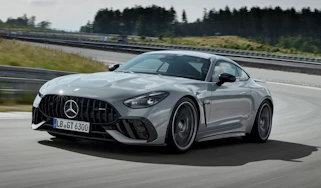 New Mercedes-AMG GT 63 Pro 4MATIC+ - front cornering