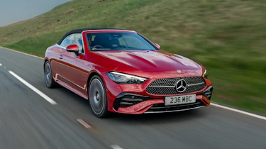 Mercedes CLE 300 Cabriolet - front action