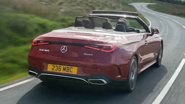 Mercedes CLE 300 Cabriolet - rear tracking