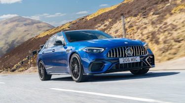 Mercedes-AMG C 63 S E Performance - front tracking