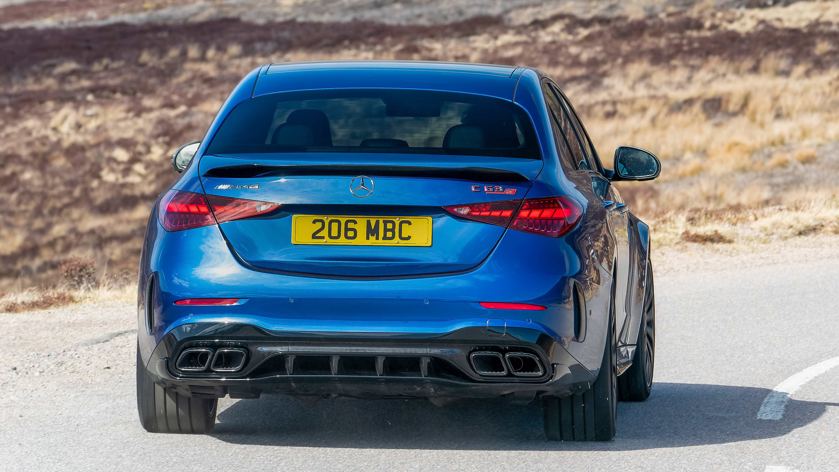Mercedes-AMG C 63 S E Performance - rear cornering