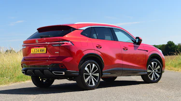 New MG HS - rear static