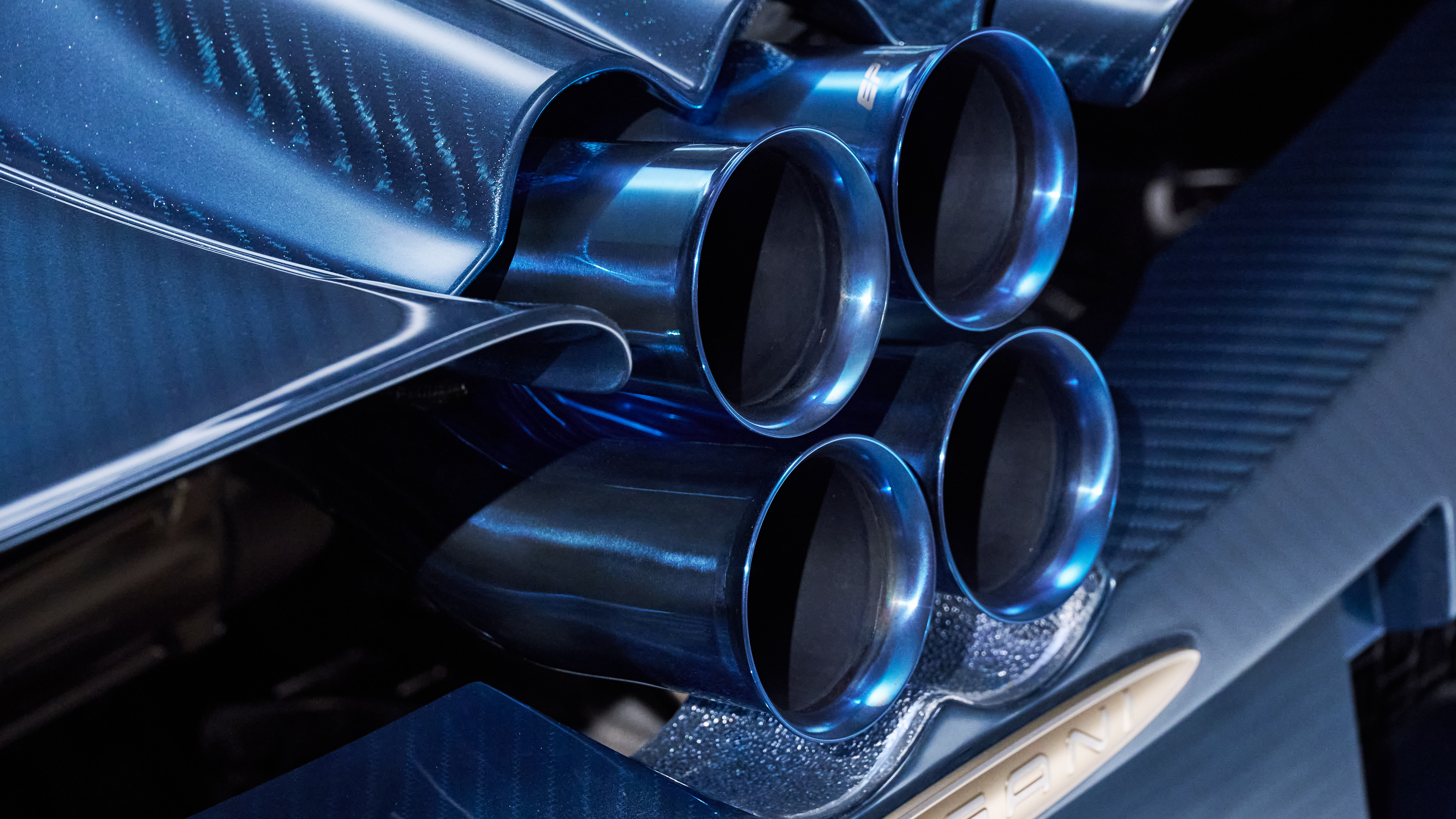 Pagani Huayra Epitome - exhaust pipes