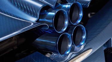 Pagani Huayra Epitome - exhaust pipes