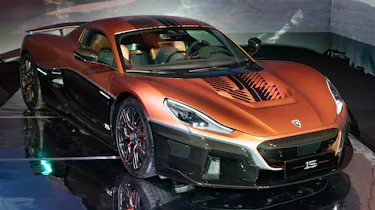 Rimac Nevera 15th Anniversary Edition studio - front