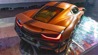 Rimac Nevera 15th Anniversary Edition studio - rear