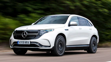 Used Mercedes EQC - front action