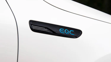 Used Mercedes EQC - badge