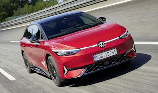 Volkswagen ID7 GTX - front tracking