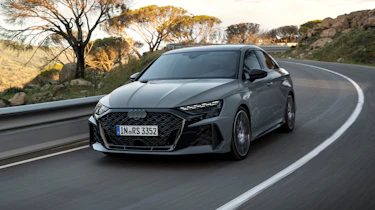 Audi RS 3 Saloon - front cornering