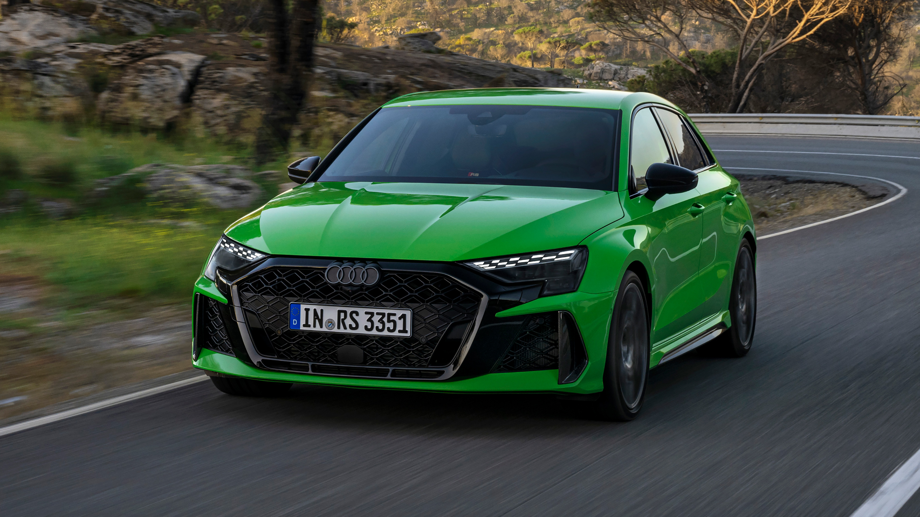 Audi RS 3 Sportback - front tracking