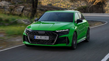 Audi RS 3 Sportback - front tracking