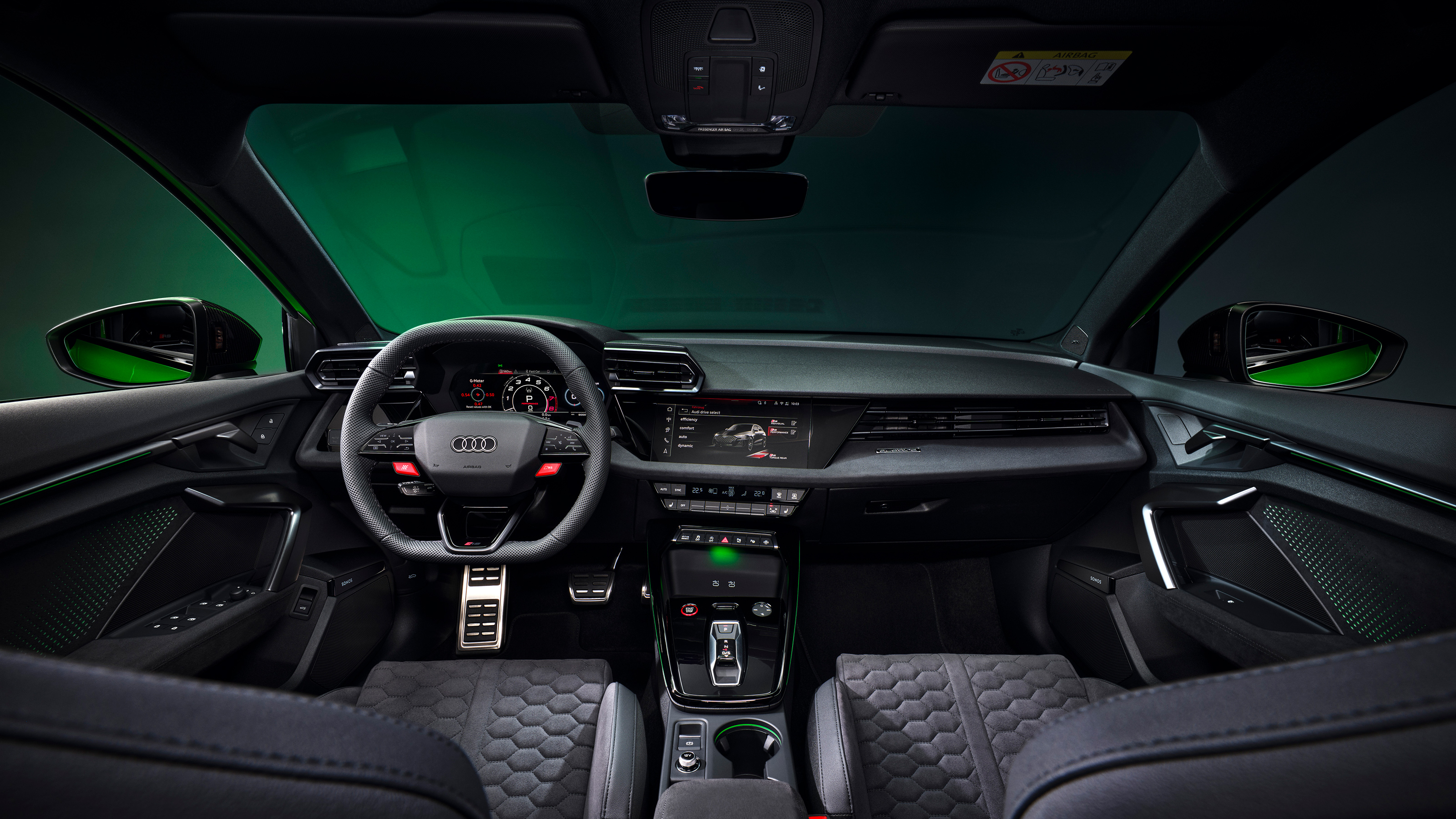 Audi RS 3 Sportback - dashboard