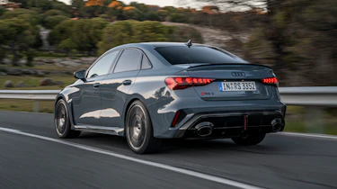 Audi RS 3 Saloon - rear tracking