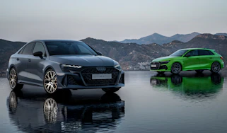 Audi RS 3 Sportback and Saloon - front static