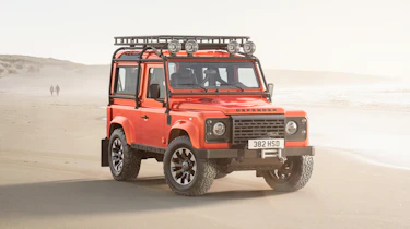 Land Rover Defender V8 90 by Works Bespoke - front tracking