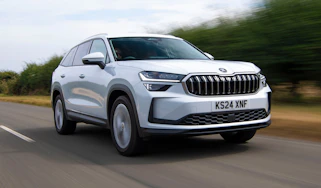 Skoda Kodiaq iV - front tracking