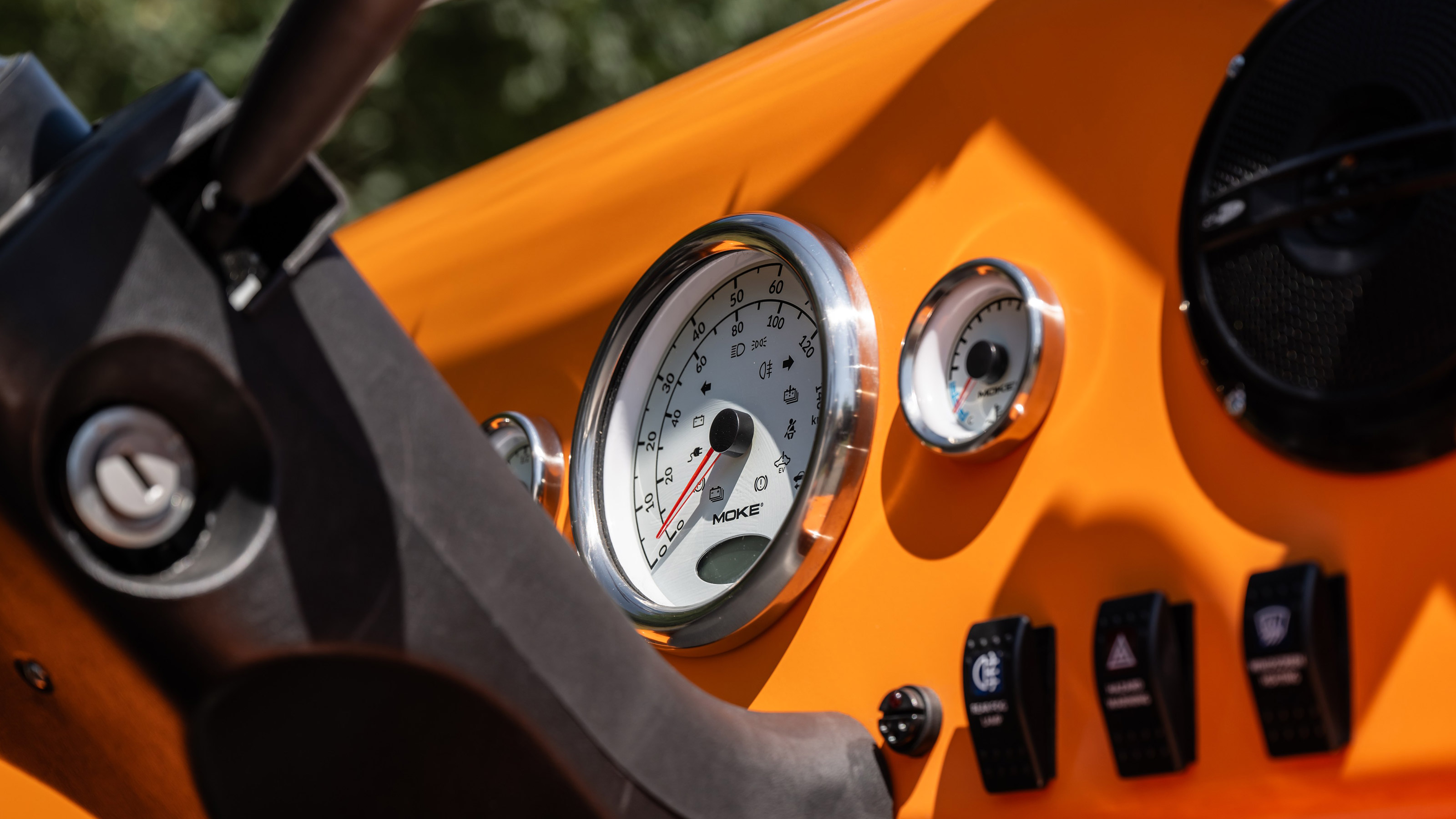 Electric Moke - interior