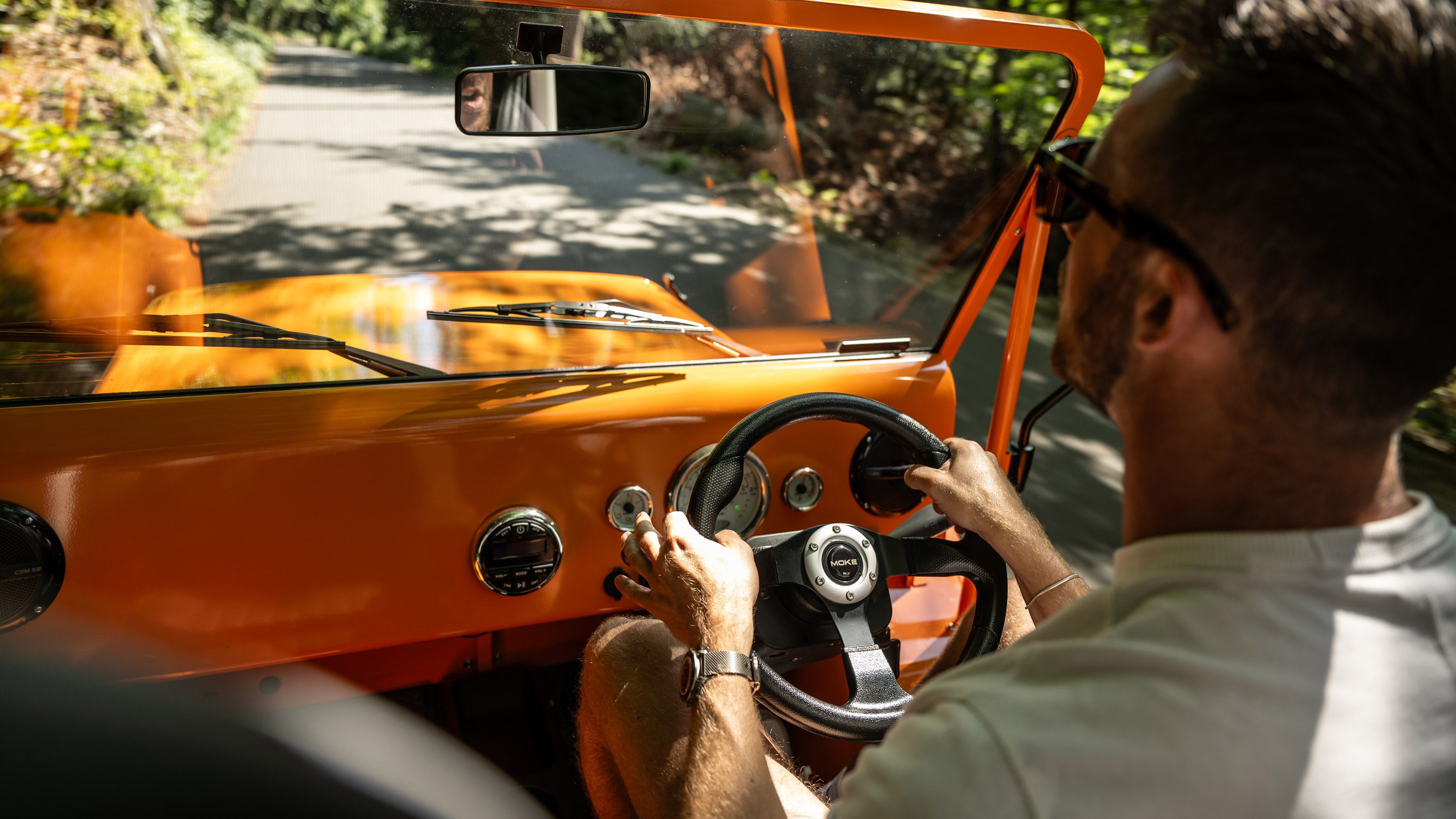 Electric Moke - driving