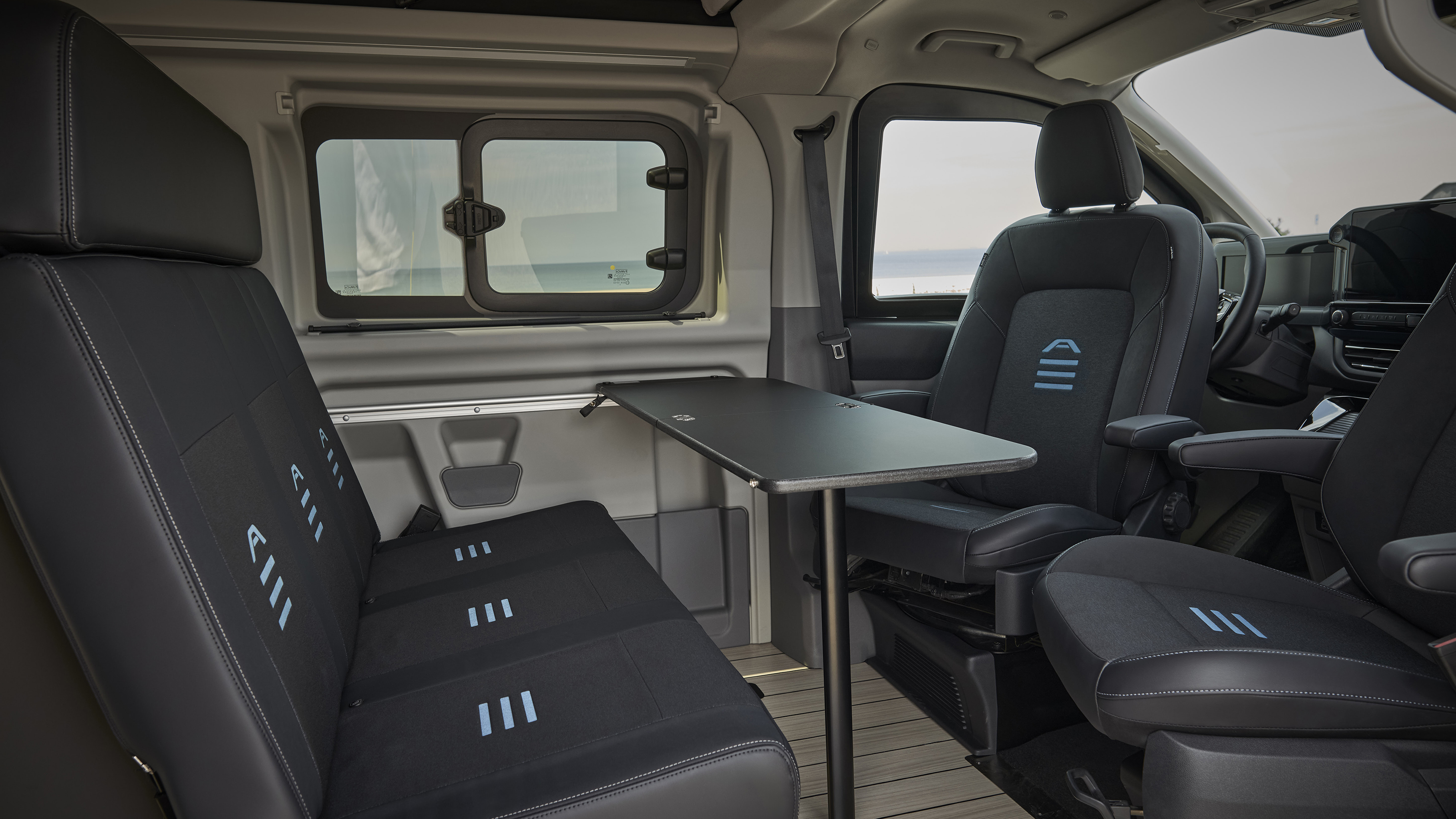 New Ford Transit Custom Nugget in Active trim - rear interior 