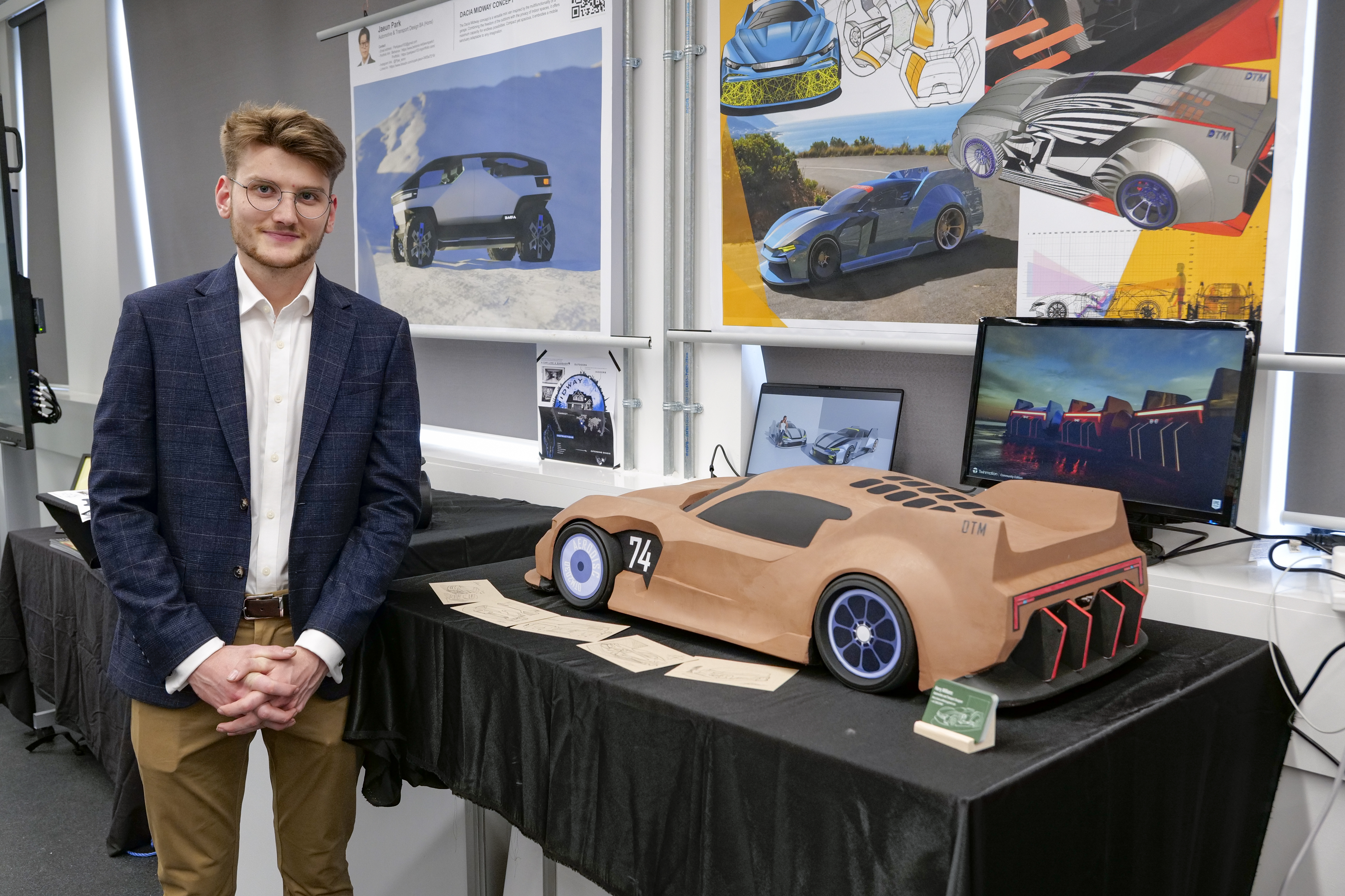 Future of car design - final year project, DTM 2030, by Harry Williams