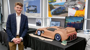 Future of car design - final year project, DTM 2030, by Harry Williams